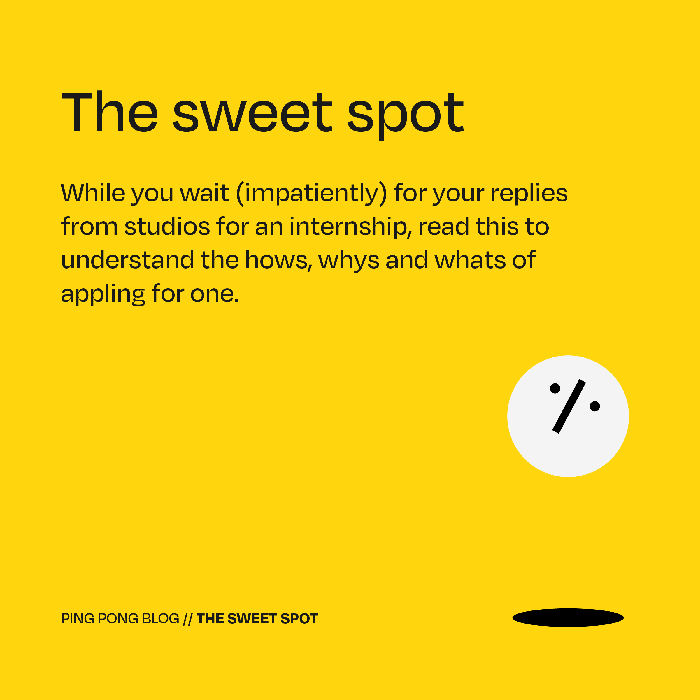 The Sweet Spot 